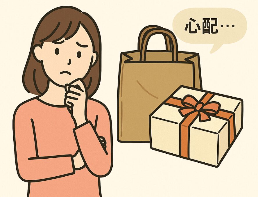 紙袋で郵送しても失礼にならない？