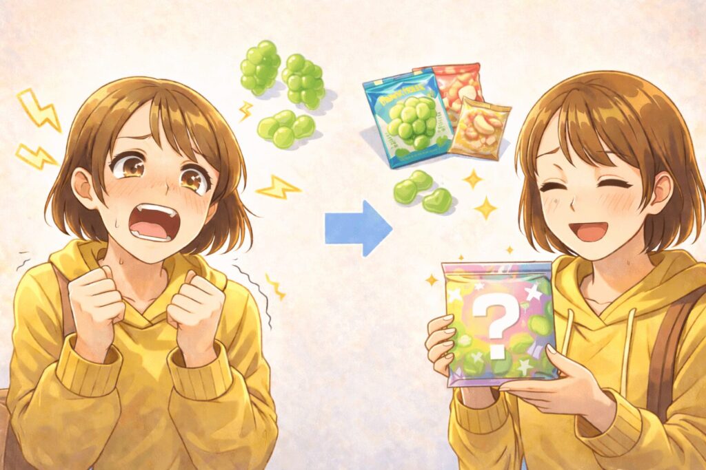 シャインマスカットボンボンの代わり商品