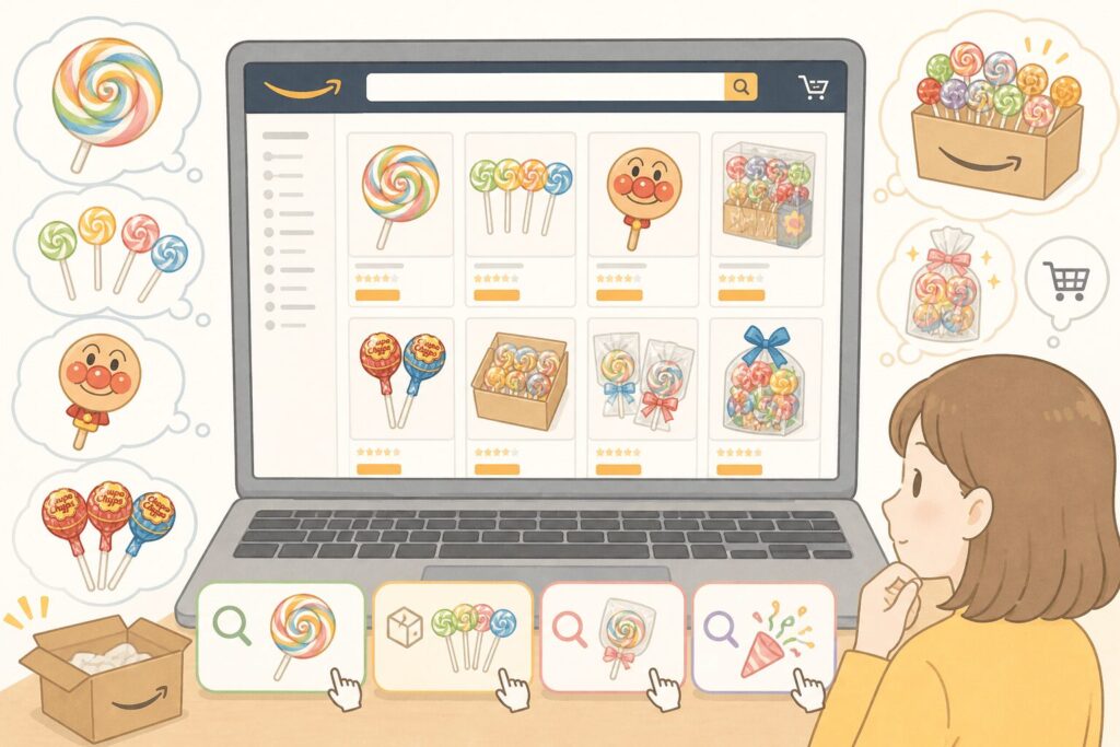 amazonで買える種類