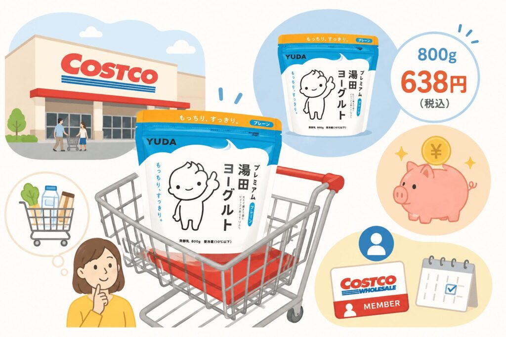 コストコで買う(大容量でコスパ◎)