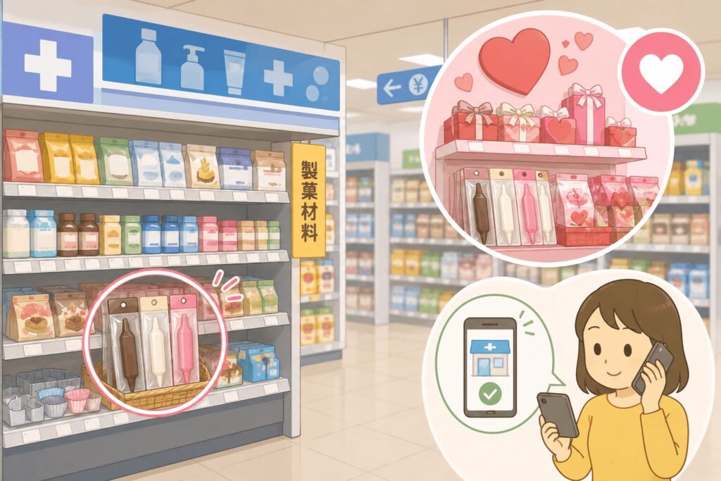 ドラッグストアでの取り扱い状況