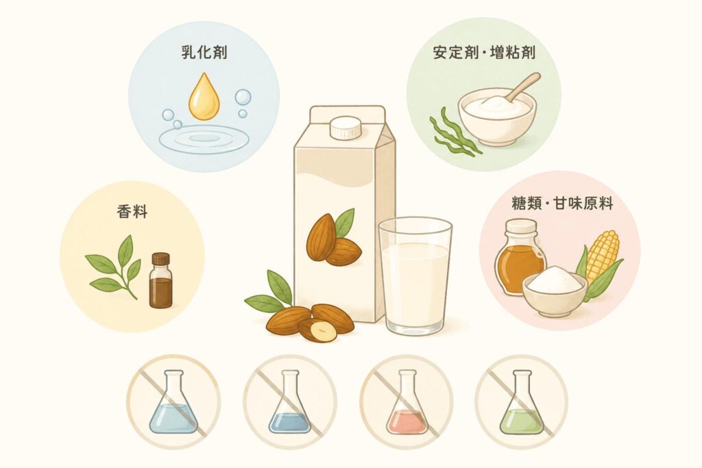 含まれやすい添加物の種類