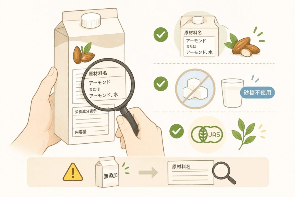 選ぶときに確認したい表示